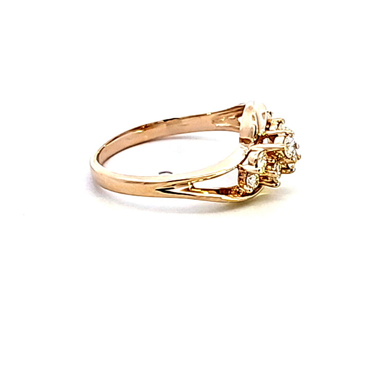 14KY Diamond Estate Ring