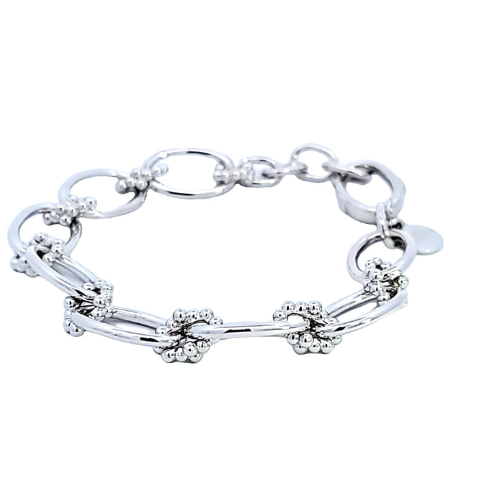 Sterling Silver Bujukan Link Bracelet