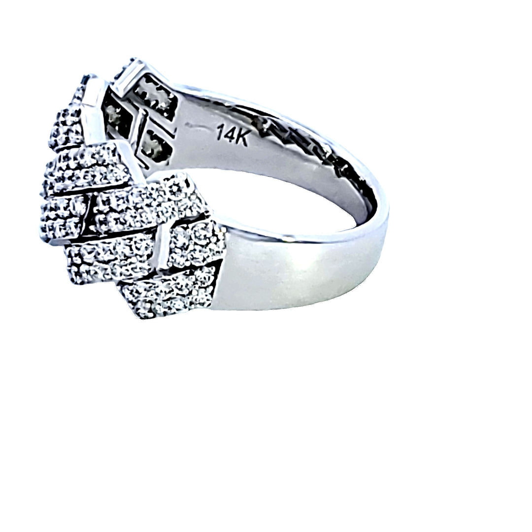 14KW Diamond Wedding Band