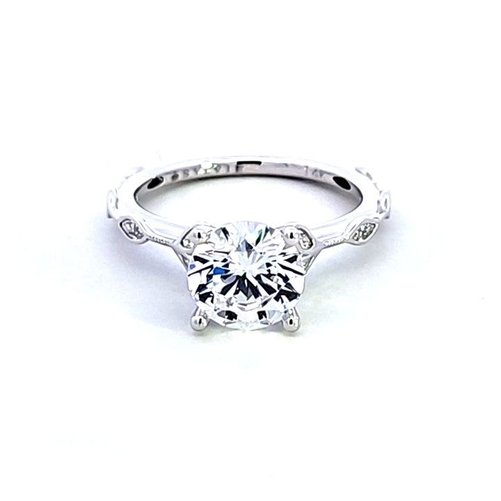14KW Diamond Semi Mount Engagement Ring