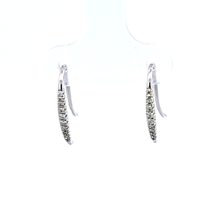 14KW Diamond Drop Earrings