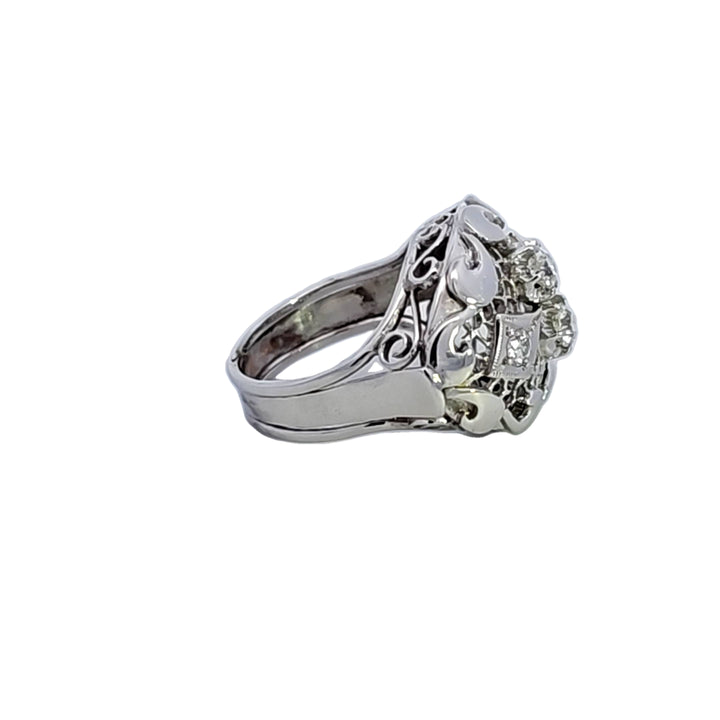 14KW Diamond Estate Ring