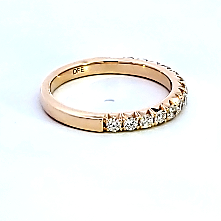 14KY Diamond Wedding Band