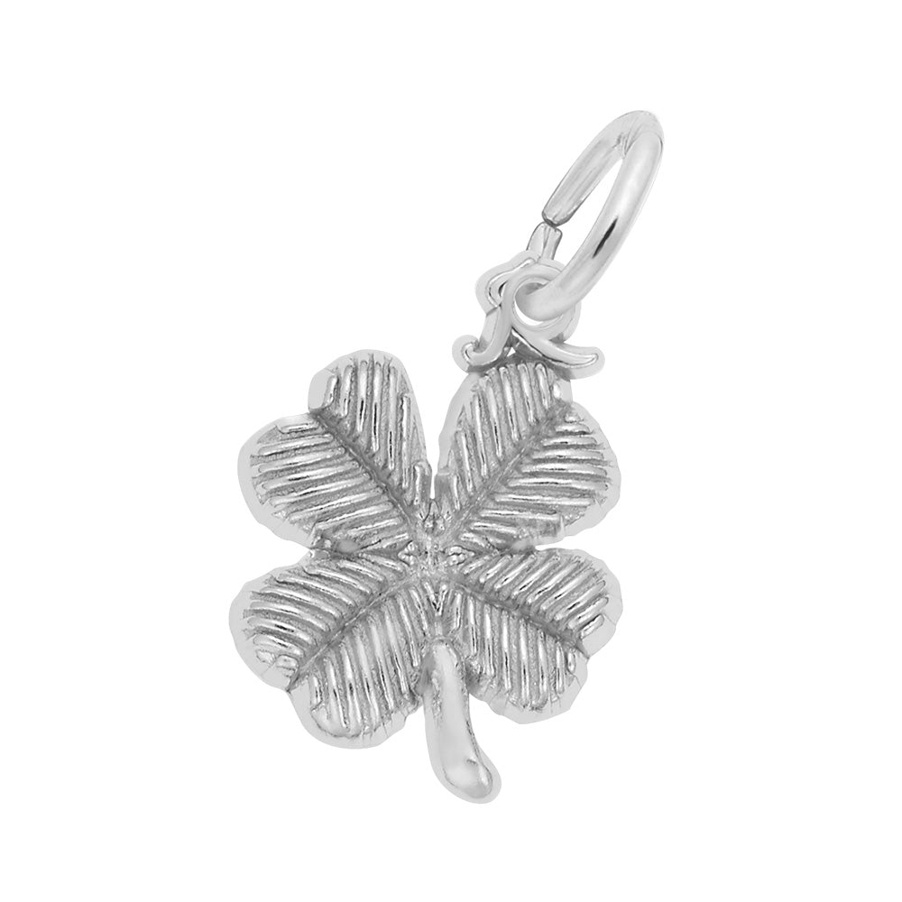 Sterling Silver 4-Leaf Clover Charm