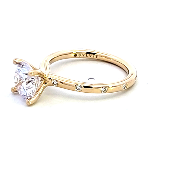 14KY Diamond Semi Mount Engagement Ring