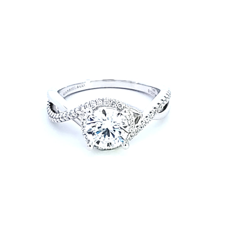 14KW Diamond Semi Mount Engagement Ring