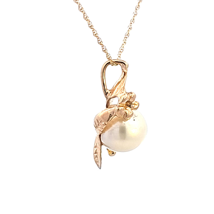 14KY Pearl Estate Pendant
