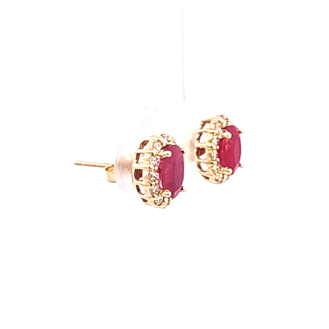 Colored Stone Earring