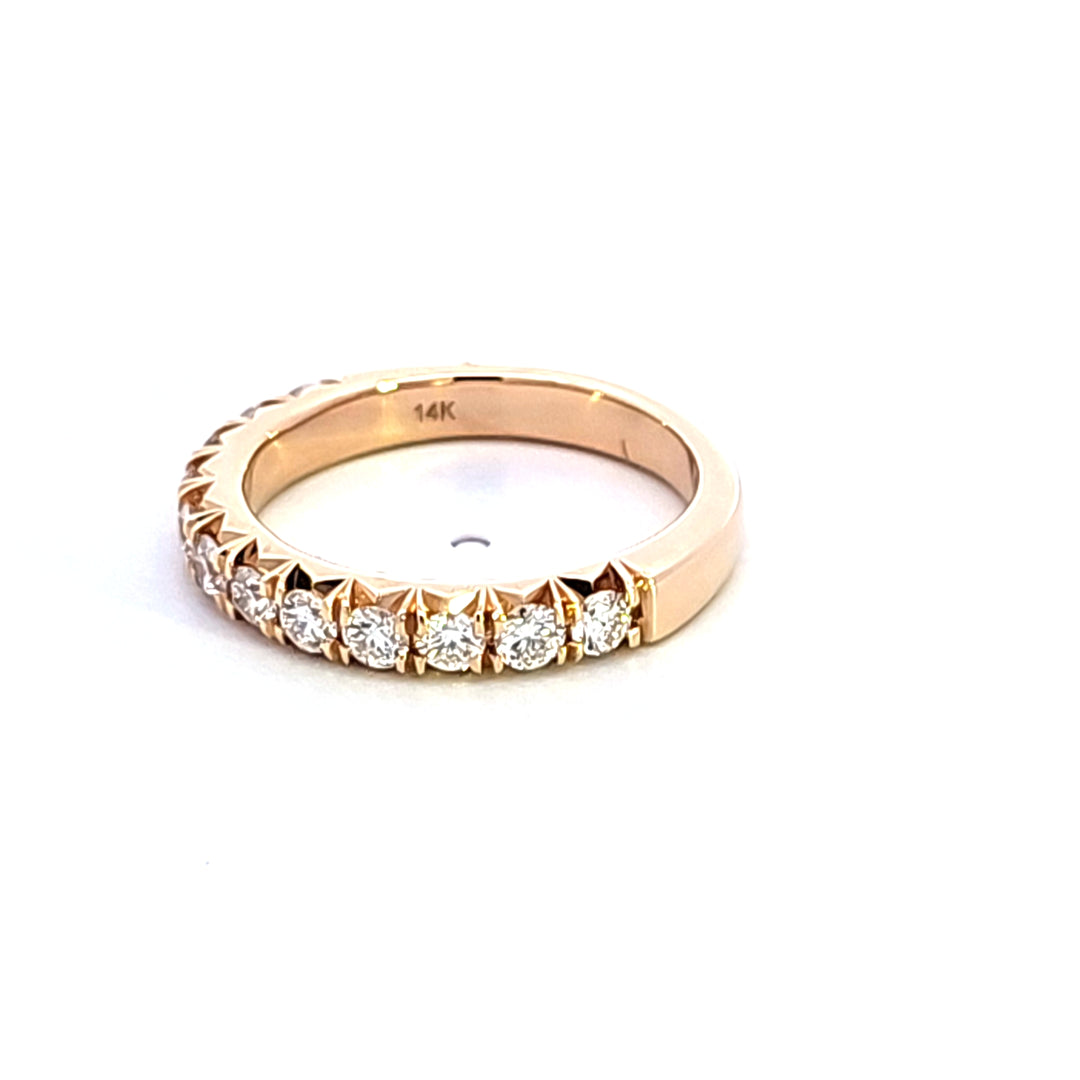 14KY Diamond Wedding Band