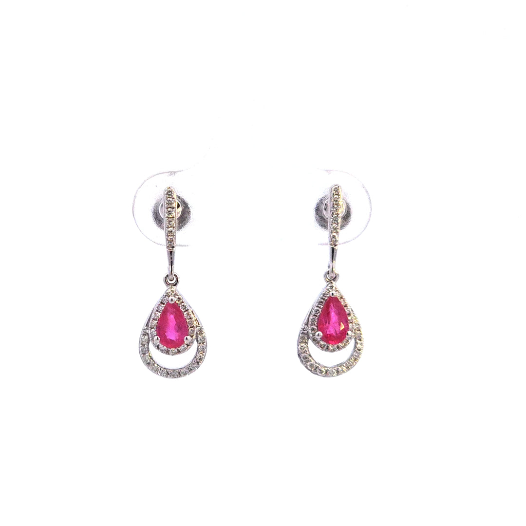 Colored Stone Earring