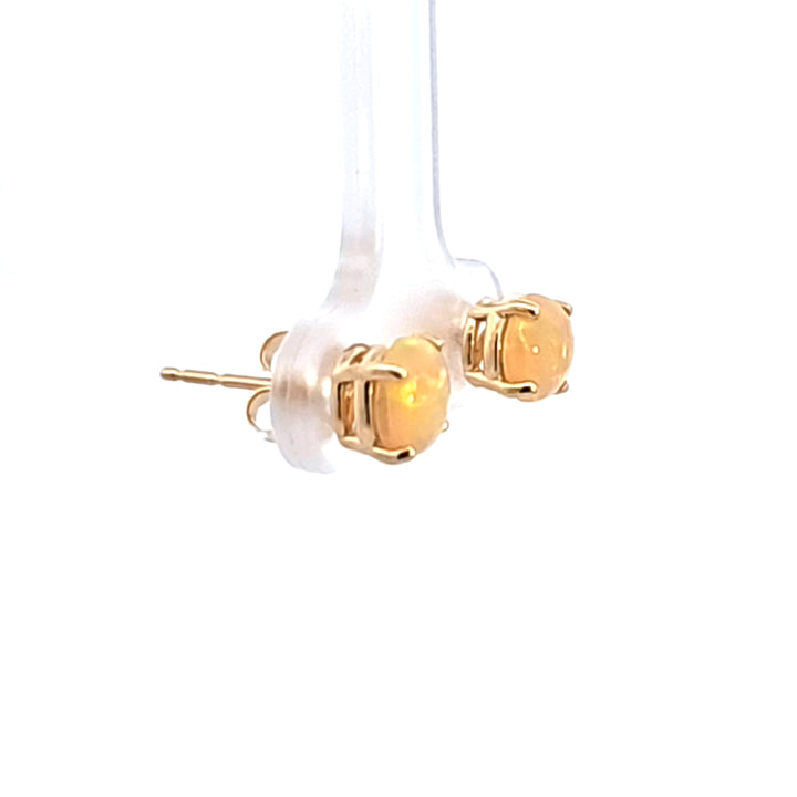 14KY Opal Stud Earrings