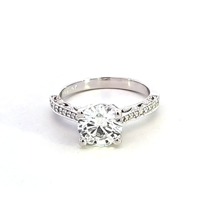 14KW Lab Grown Diamond Engagement Ring
