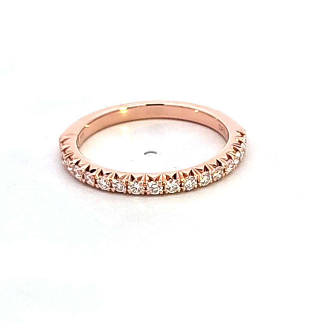 14KR Diamond Wedding Band