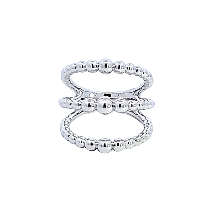 Sterling Silver Open Bujukan Ring