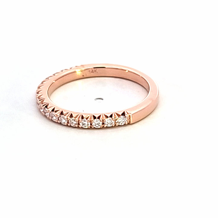 14KR Diamond Wedding Band