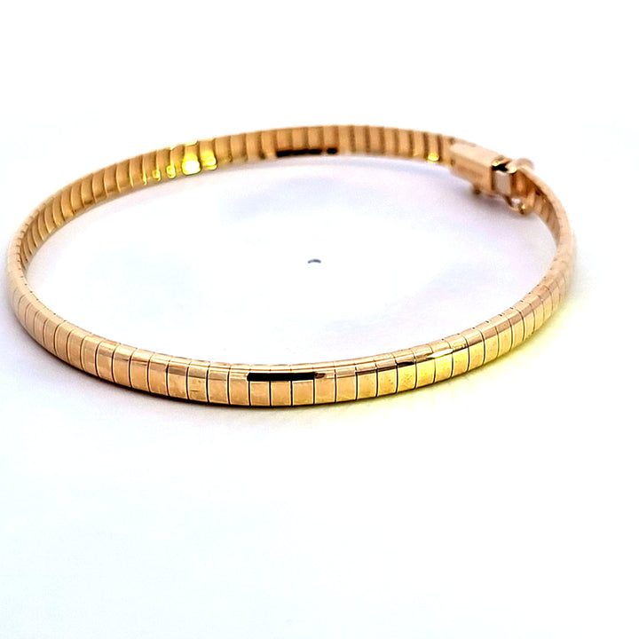 14KY Flexible Bangle Estate Bracelet