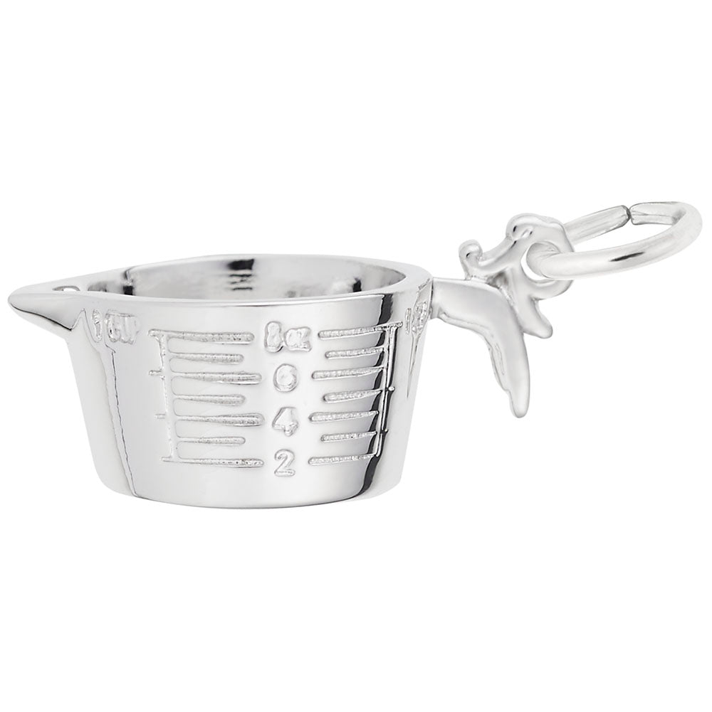 Sterling Silver Measuring Cup Charm