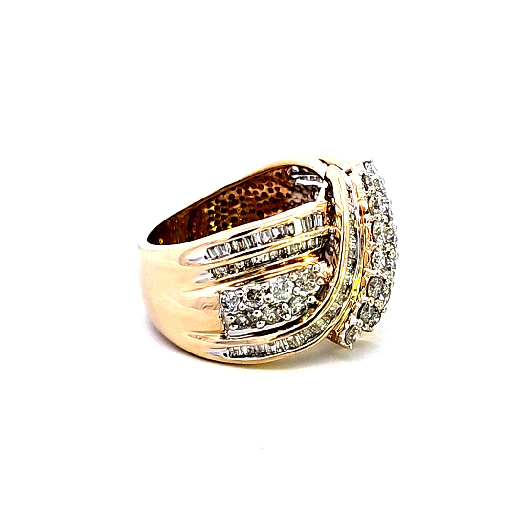 14KY Diamond Estate Ring