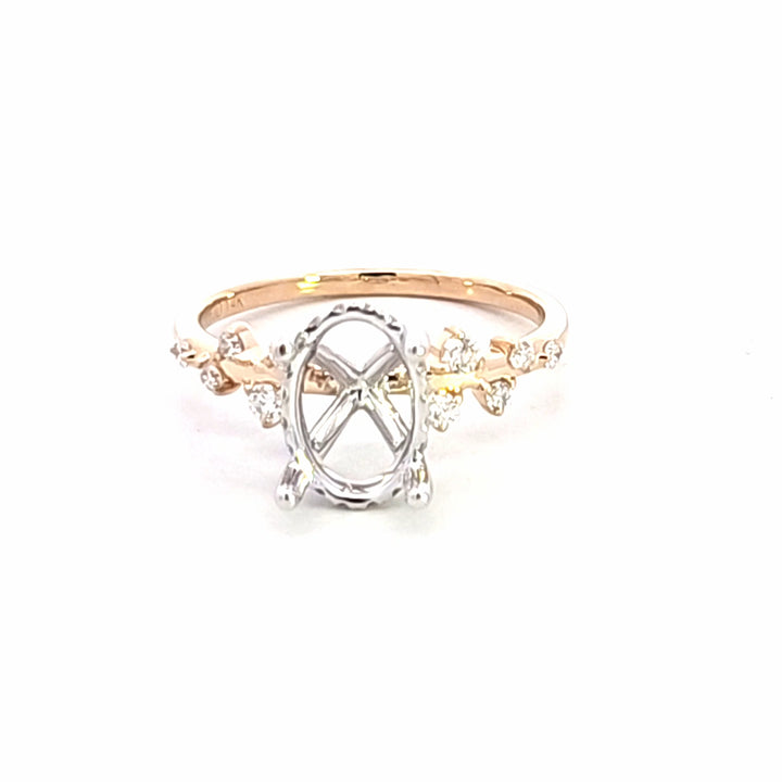 Diamond Semi-Mount Ring