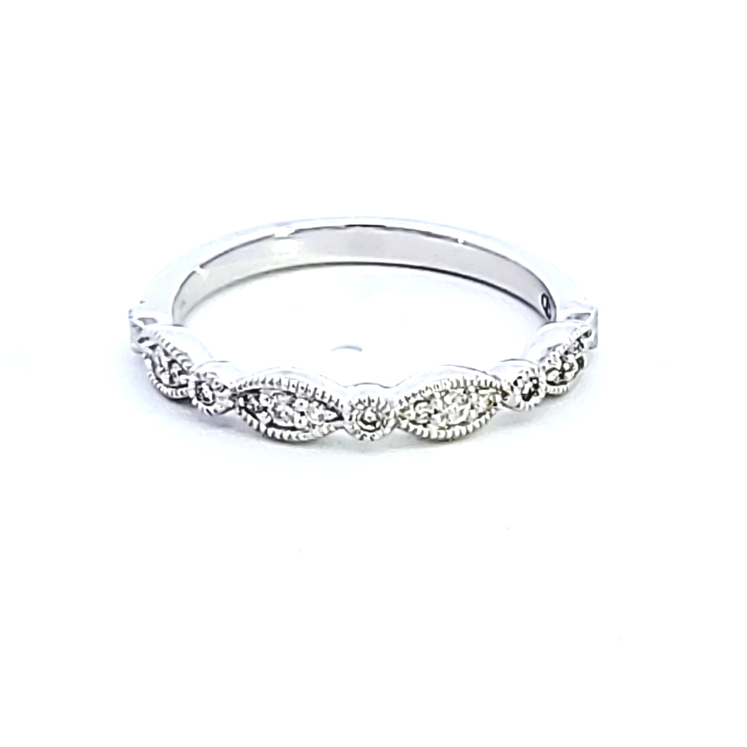 14KW Diamond Wedding Band