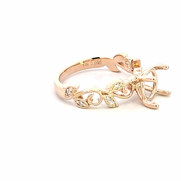 Diamond Semi-Mount Ring