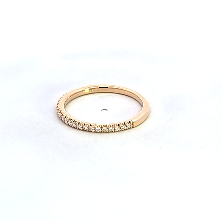 14KY Diamond Wedding Band