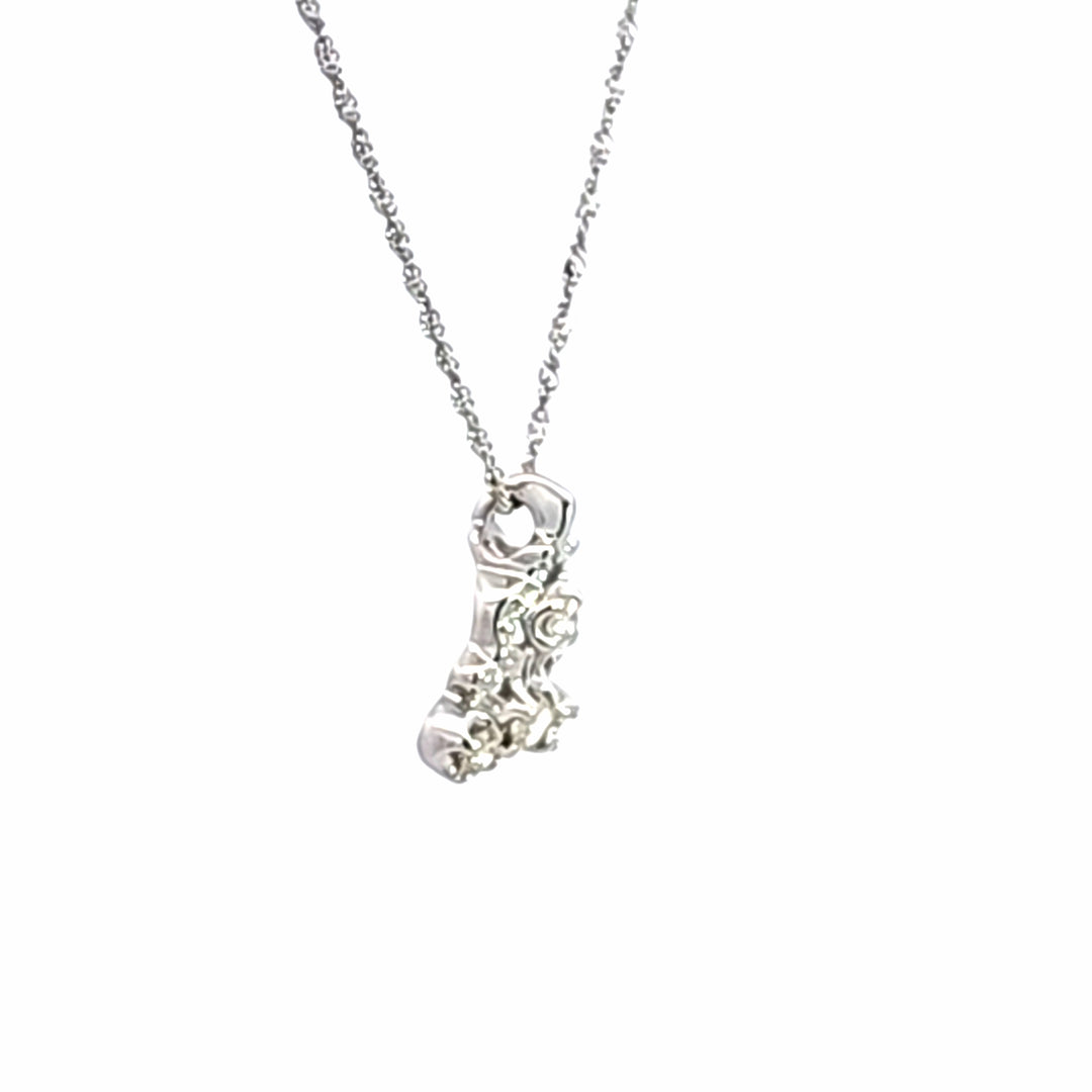 14KW Diamond Pendant