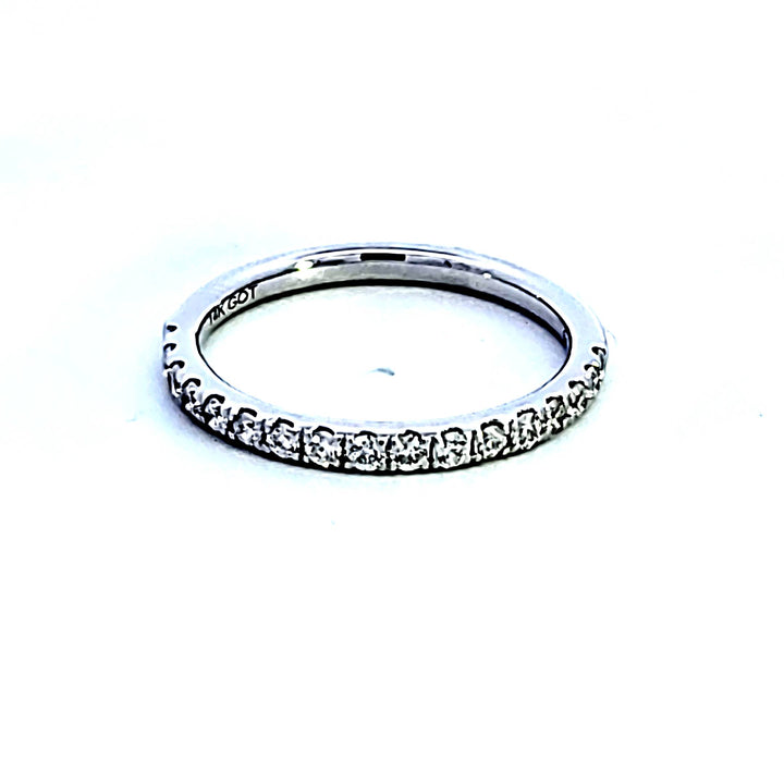 14KW Amor Diamond Wedding Band