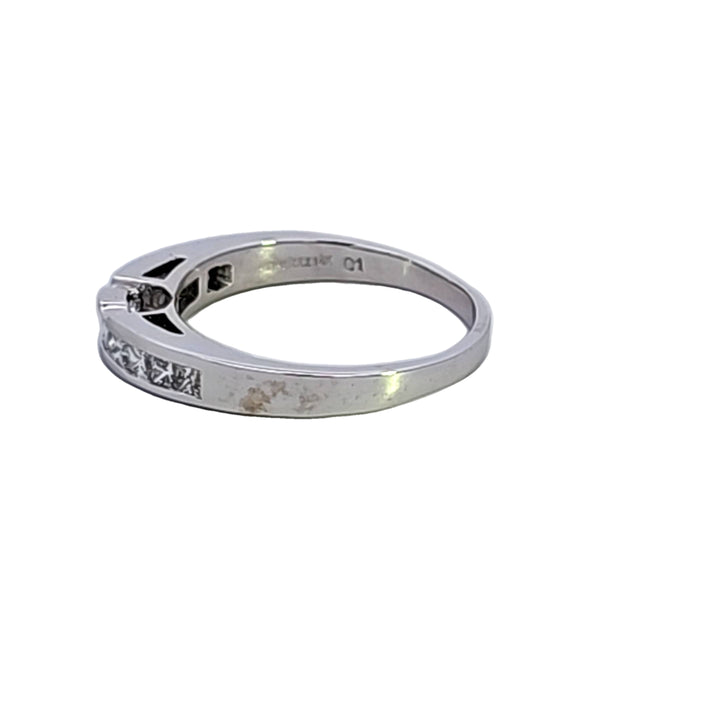14KW Diamond Channel Set Wedding Band