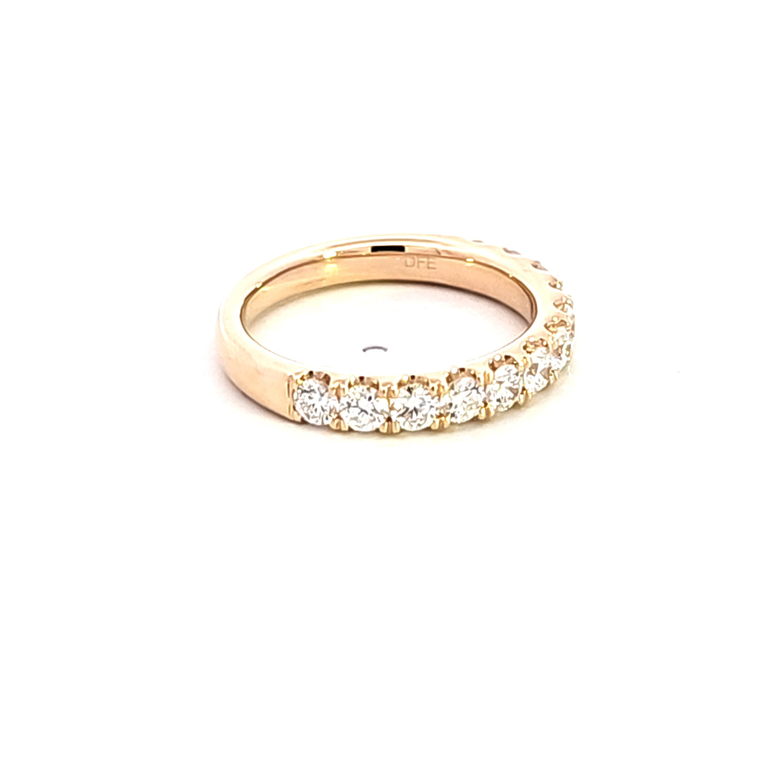 14KY Diamond Wedding Band