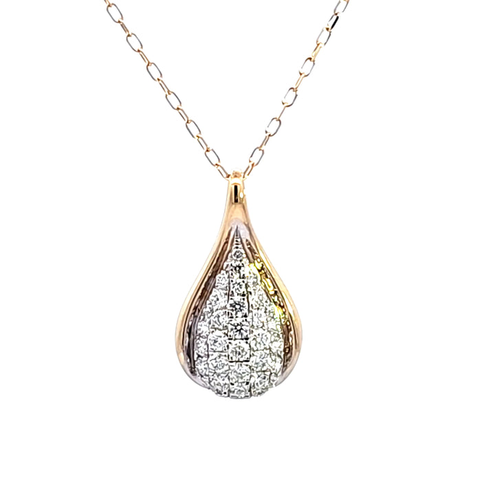 14KY Diamond Pendant