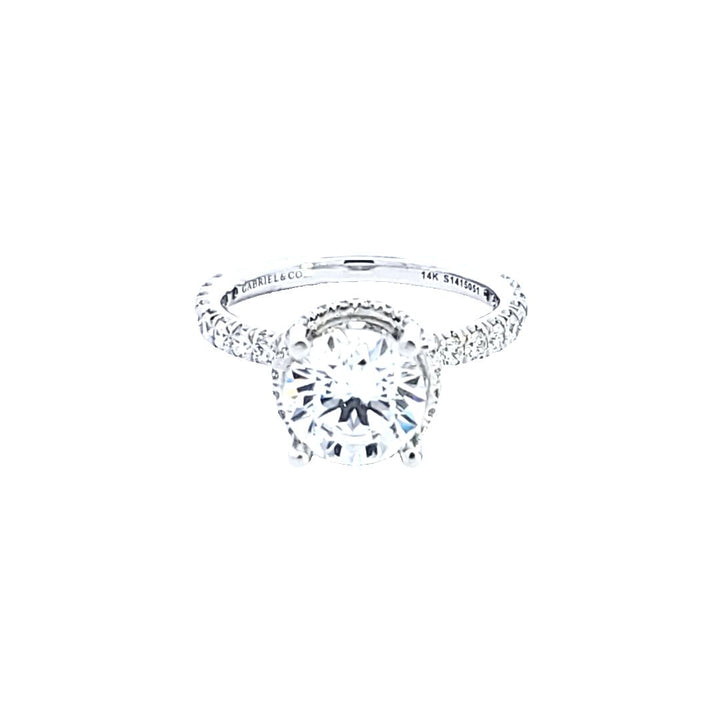 14KW Diamond Semi Mount Engagement Ring