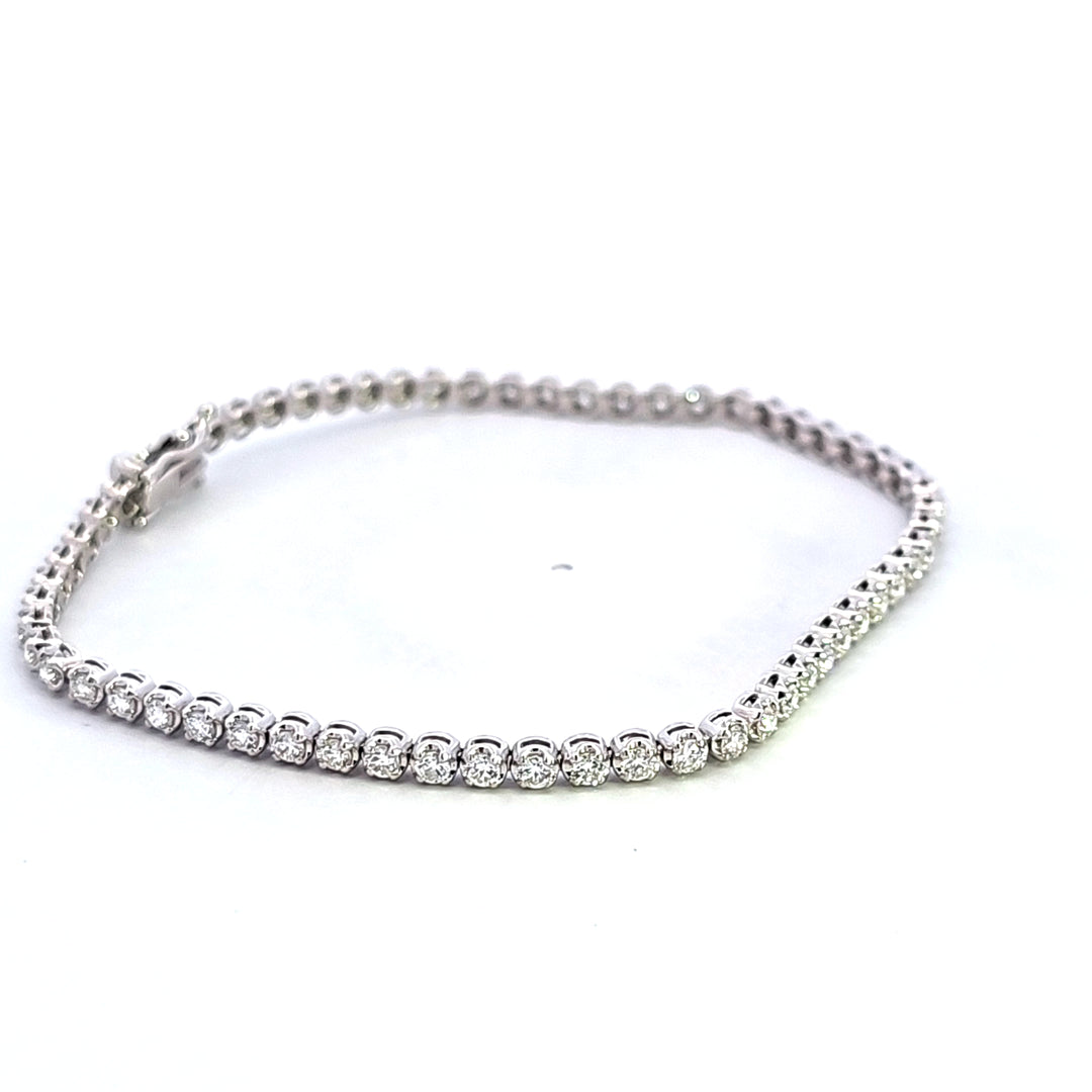 14KW Diamond Tennis Bracelet
