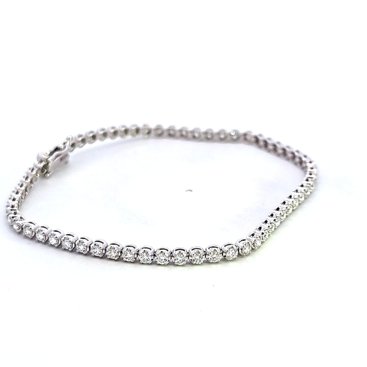 14KW Diamond Tennis Bracelet