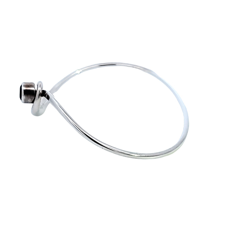Sterling Silver "Elegance" Bangle Bracelet
