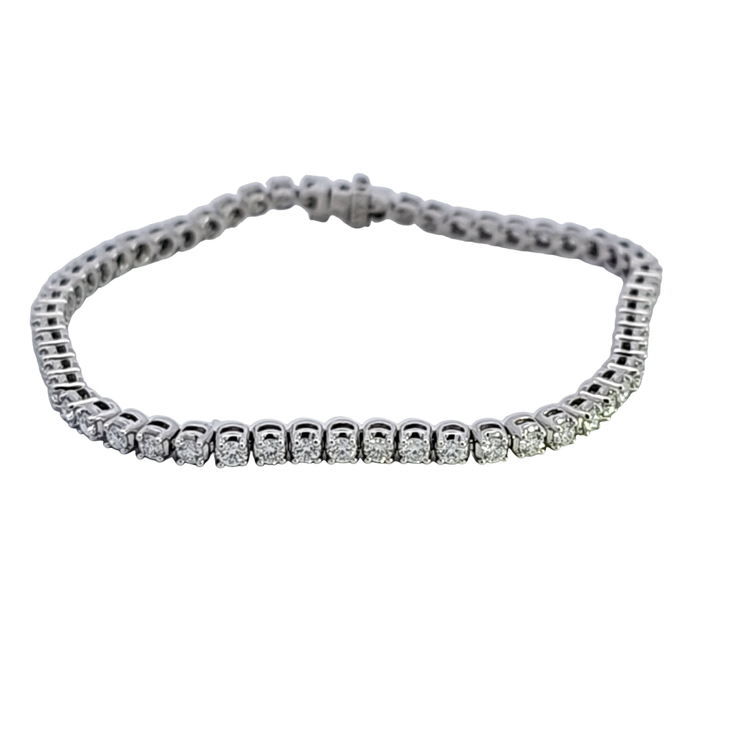 14KW Diamond Tennis Bracelet