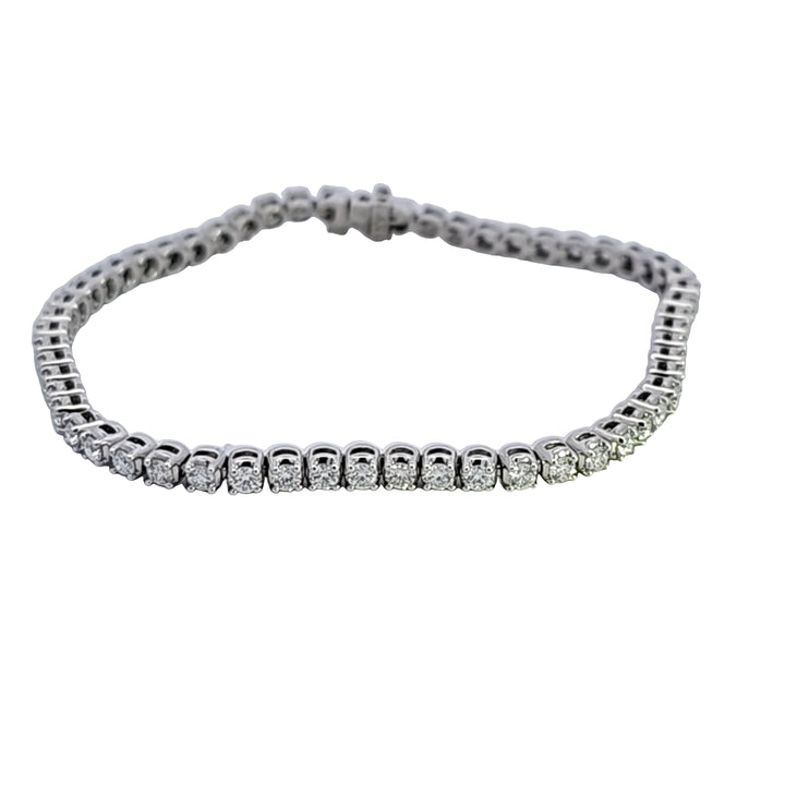 14KW Diamond Tennis Bracelet