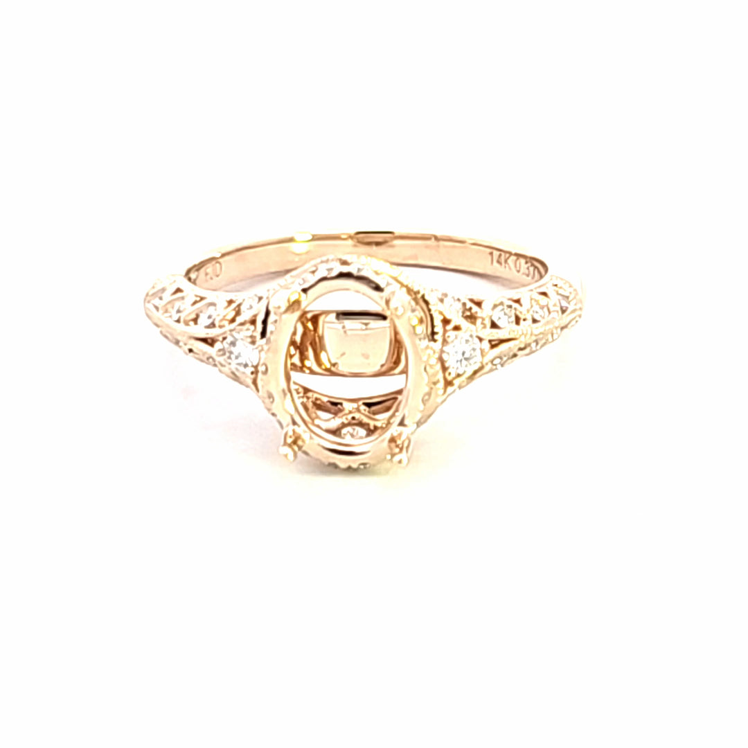 Diamond Semi-Mount Ring