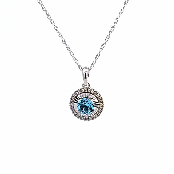 Colored Stone Pendant