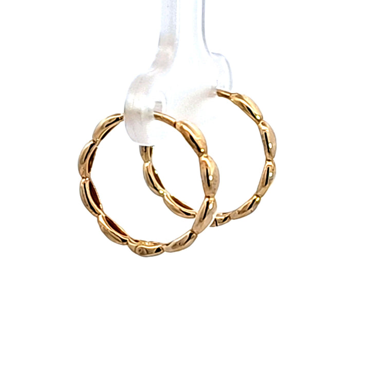 14KY Hoop Earrings