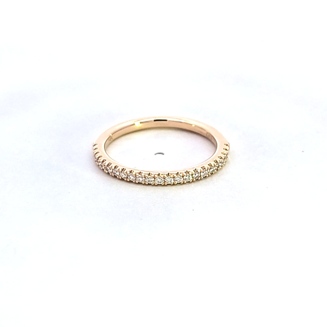 14KY Diamond Wedding Band