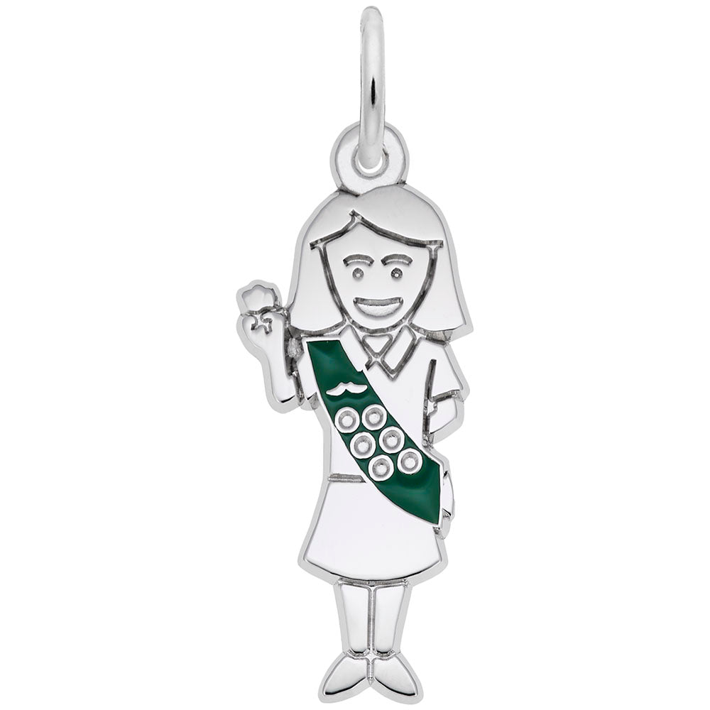 Sterling Silver Scout Charm