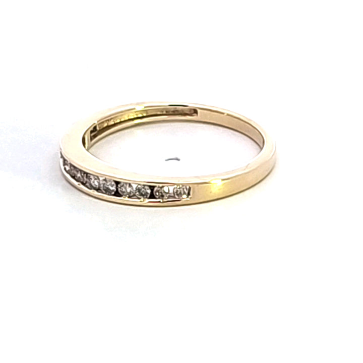 10KY Diamond Estate Wedding Band