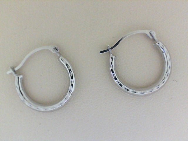 Precious Metal (No Stones) Earring