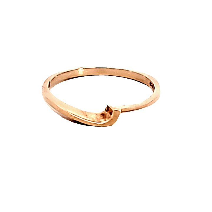 14KY Contour Estate Wedding Band