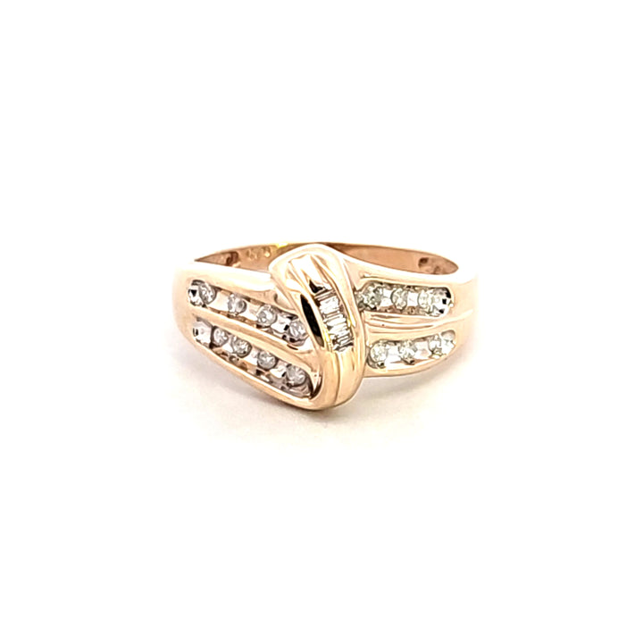 10KY Diamond Estate Ring