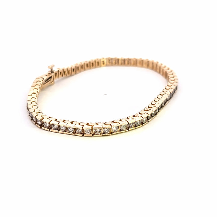 14KY Diamond Estate Bracelet