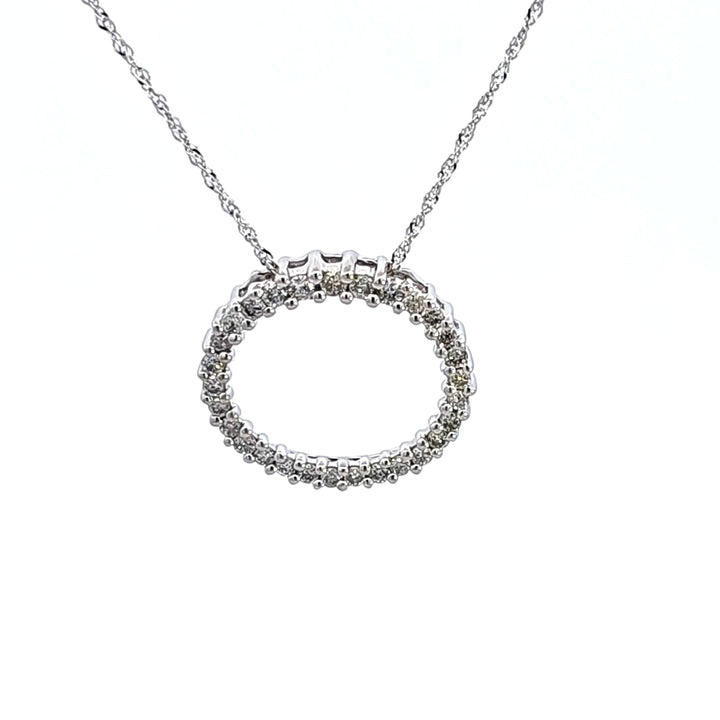 14KW Diamond Pendant