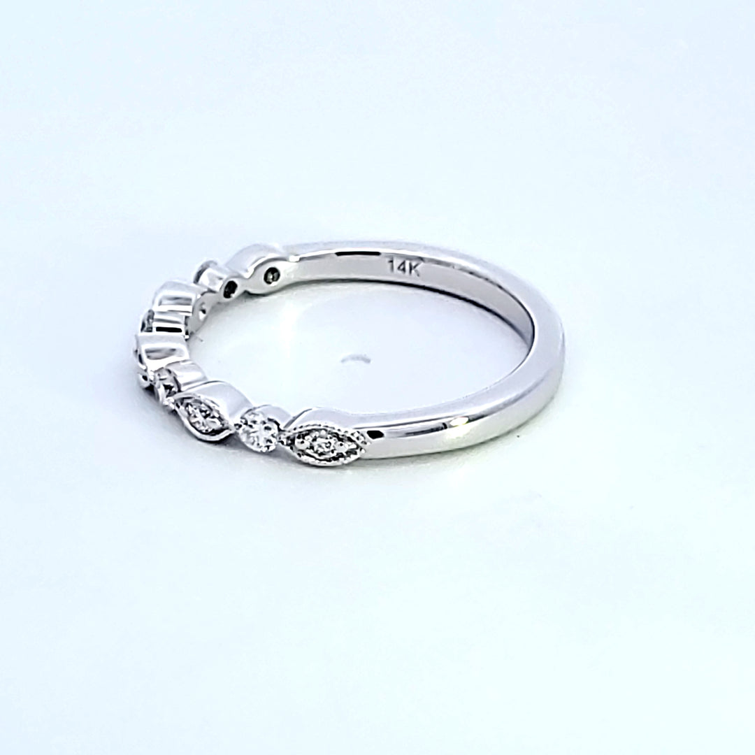 14KW Diamond Wedding Band
