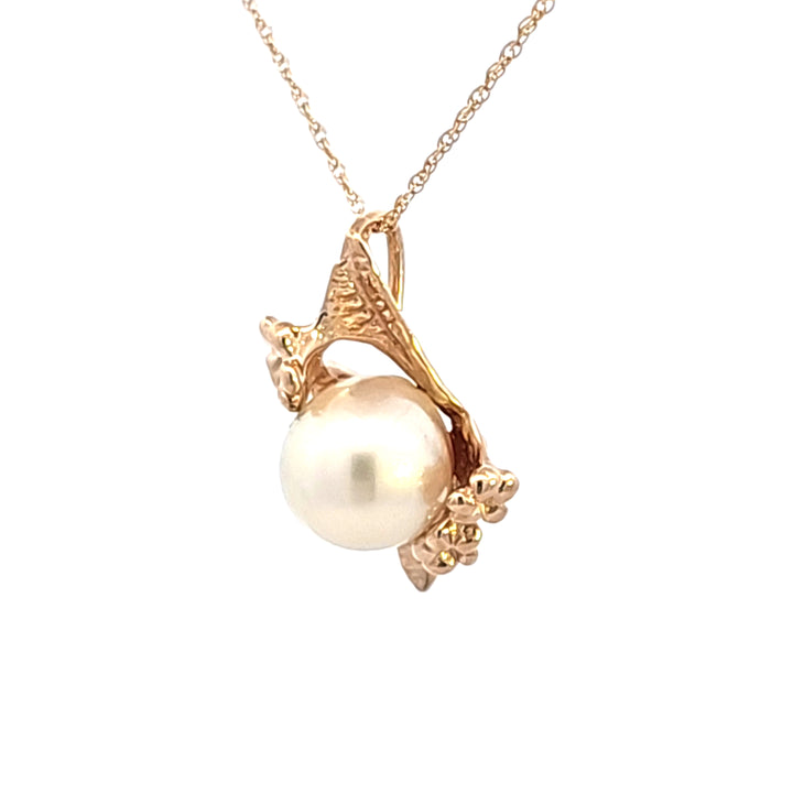 14KY Pearl Estate Pendant